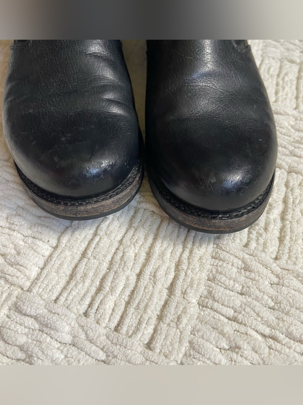 Frye Vintage Veronica Moto Engineer Harness Boots 8.5 Black - Picture 10 of 16